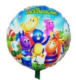 Balão Metalizado Backyardigans E Turma 45 Cm. Diâmetro