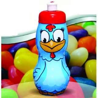 Garrafinha Squeeze Plastica Galinha Pintadinha Brinde