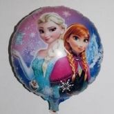 Balão Metalizado Frozen Para Mesa Tam 8 Pol. 21 Cm C/ Vareta