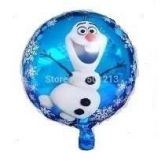 Balão Metalizado Mesa Olof Frozem 21 Cm Com Vareta