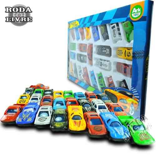 Carrinhos Kit Roda Livre 20 Un. Kit 20 Carrinhos Miniatura