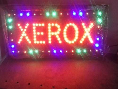 Letreiro Led Painel Luminoso Xerox, Farmácia, e Outros