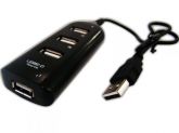 HUB USB 4 portas 2.0 1.1 para PC, Notebook e Tablet  HUB USB