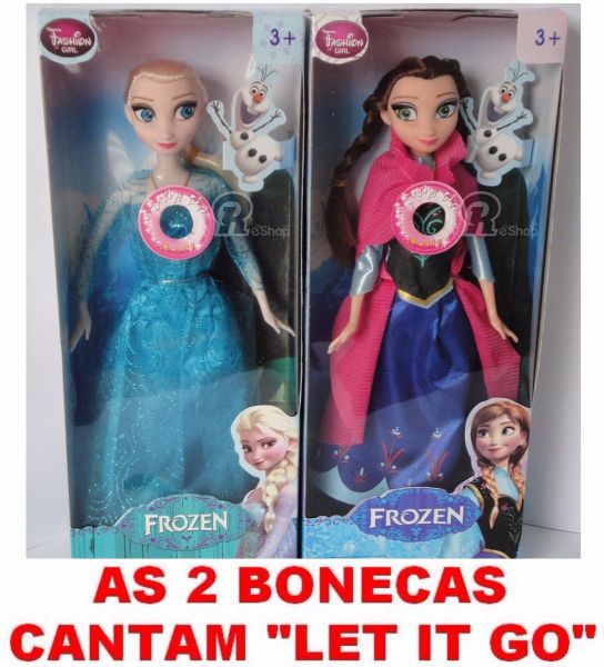 Frozen - Boneca Musical (vários modelos), DP FROZEN